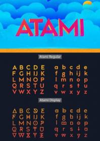 Atami - Modern Sans Serif Font [6-Weights]