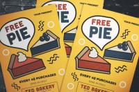 Free Pie Flyer