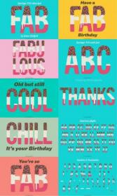 Fab Ice Lolly font Opentype Colour Font svg