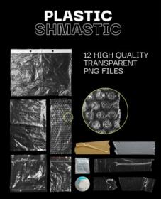 Plastic Shmastic - 12 High Quality Transparent PNG Images