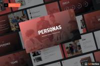 Personas - Personal Portfolio Powerpoint, Keynote and Google Slides