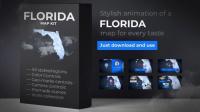 Videohive - Florida Map Florida Map Kit 27817848