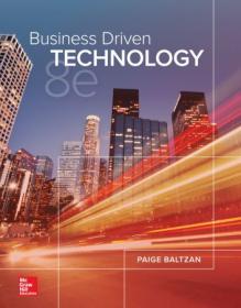 Business Driven Technology, 8th edition