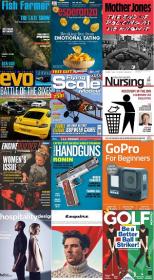 50 Assorted Magazines - August 17 2020