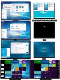 Windows 8 Skin Pack 5.0 for Windows 7 [x32x64]