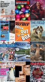 50 Assorted Magazines - August 20 2020