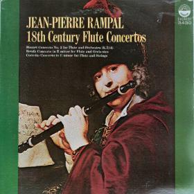 18th Century Flute Concertos - Works Of Mozart, Benda, Corrette - Jean-Pierre Rampal - Vinyl 1970ish