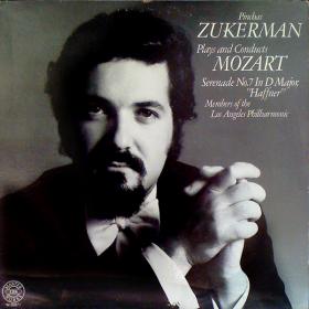 Mozart - Serenade No  7 In D Major, Haffner - Pinchas Zukerman, Members Of The Los Angeles Philharmonic - Vinyl 1980