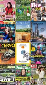 50 Assorted Magazines - August 30 2020