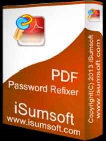 ISumsoft PDF Password Refixer 3.1.1 + Crack