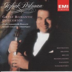 Great Romantic Concertos - Beethoven, Brahms, Bruch, Mendelssohn, Paganini, Tchaïkovsky - Itzhak Perlman 3CDs