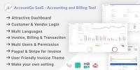 CodeCanyon - AccountGo SaaS v1.0 - Accounting and Billing Tool (Update - 15 May 20) - 25733019 - NULLED