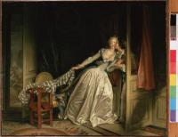 Stolen Kiss by Jean Honor e Fragonard