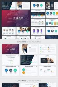 Target Powerpoint Template 787254