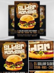 Slider Mondays Flyer Template