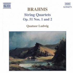 Brahms - String Quartets Op  51 Nos  1 and 2 - Quatuor Ludwig
