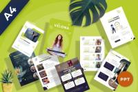 Velona - Yoga Coaching PowerPoint Template