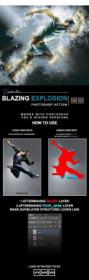 GraphicRiver - Blazing Explosion Photoshop Action 28269901