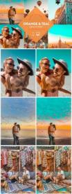 CreativeMarket - Orange & Teal Lightroom Presets 5331432