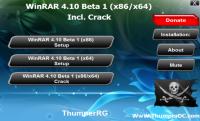 WinRAR 4.10 Beta 1 (x86-x64) Incl. Cracl [ThumperRG]