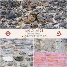 ArtStation Marketplace - Texture Pack - Walls Volume #03