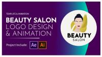 Videohive - Beauty Salon Logo Design and Animation - 28581380