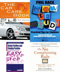 How To Study  +The Car Care Book + Positive Ways to Deal with Negativity at Work -Mantesh