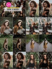 CreativeMarket - Dark and Moody Lightroom Presets 4842930