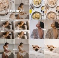 CreativeMarket - 4 Lightroom Presets CREAMY 4887558