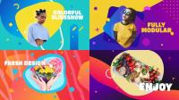 Videohive - Smooth Colorful Slideshow  After Effects 28740921