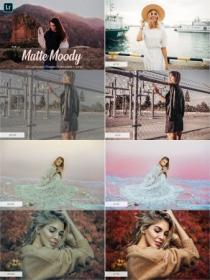 CreativeMarket - Matte Moody Presets Lightroom 4811215