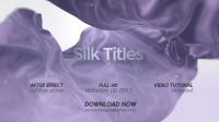 Videohive - Silk Titles l Cloth Titles l Fabrics Opener - 28360298