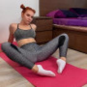 TrueAmateurs 20-10-12 RedKiteKat Redhead In Ripped Yoga Pants Gets A Hard Piledriver XXX 720p WEB x264-GalaXXXy[XvX]