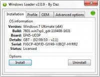 Windows Loader 2.0.9 By Daz [ThumperDC]