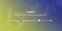 ThemeForest - Lotus v1.0 - Notification & Transactional Email Templates with Online Builder - 28874452