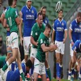 Ireland vs Italy Full Game Highlight   Rugby Six Nations 2020