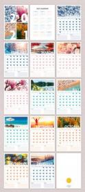2021 Seasonal Wall Calendar Layout 387208137