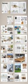 Naive Interior Design Magazine Layout 387207255