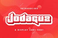 Jodaguz - Display Sans Font