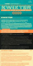 Kwixter font