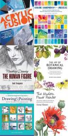 20 Graphic Arts & Drawing Books Collection Pack-7