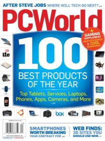 PC World Best Products of Year Magazine USA - December 2011