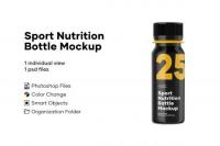 CreativeMarket - Sport Nutrition Bottle Mockup 4886958