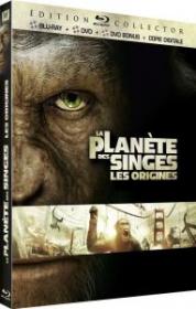 Rise of the Planet of the Apes 2011 BluRay 1080p DTS 2Audio x264-CHD