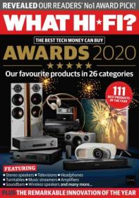 What Hi-Fi Sound and Vision - Awards 2020