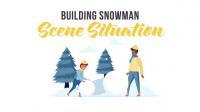 Videohive - Building snowman - Scene Situation 29246597