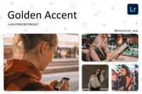 CreativeMarket - Golden Accent - Lightroom Presets 5220742