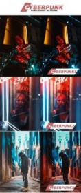 GraphicRiver - Cyberpunk Photoshop Actions 28533023