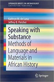 Speaking with Substance - Methods of Language and Materials in African History