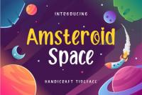 Amsteroid Space Display Font